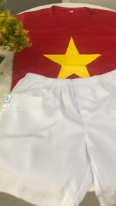 Bộ Quần Váy Áo Cờ Đỏ Sao Vàng Đủ Size Chất Đẹp Cho Bé Múa - Đồng Phục Vĩnh Phát