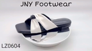 JNY Gisela Black - Flat Sandal