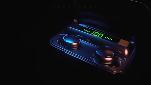 Earphone Bluetooth Headset Gaming FULL BASS / Tws F9 Nirkabel Headphone Led Display Wireless Gaming Earbud Power Bank erpond bluetooth TWS V5.0 with mic