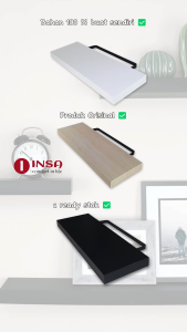 Ambalan Rak Dinding Minimalis Berbagai Warna Ukuran 40 Cm Tebal 4 Cm