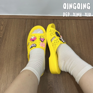 Dép tổ ongdép đi trong nhà ASIA (Size 32-44) có Sticker. Size chuẩnêm chânsiêu bềnđế cao 3.7cm