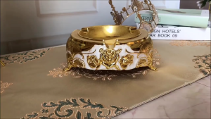 Asbak Unik / Asbak Mewah/Asbak Emas