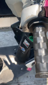 Handgrip Octagon Plus Jalu Stang Spiral Chrome Set Kanan Kiri Sepasang Universal Semua Motor