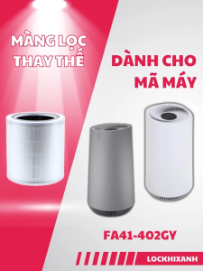 Lõi lọc không khí Electrolux FA41-402GY. Màng lọc không khí Electrolux kết hợp hepa & than hoạt tính