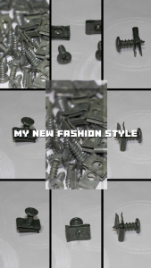 Screw Clip for Motorcycle and car Flarings - Original Metal Locked screw for Accessories