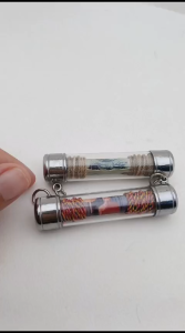 ตระกรุดโทน หลวงพ่อรวยวัดตระโก ถักด้าย7สี ตระกรุดโทน หลวงพ่อเงิน วัดบางคลาน เมตตามหานิยม และแคล้วคลาดปลอดภัยฟรีสร้อยคอเชือกร่มยาว 9c.m