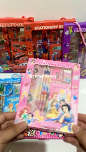 Paket Alat Tulis Fancy Mika 608 Heroes Spider: Alat Tulis Study Set Heroes Spider