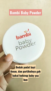 BAMBI Bedak Padat Bayi / BAMBI Baby Compact 40gr murah terbaru promo