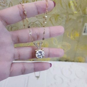 Kalung Permata Titanium Gold Xds43: Desain Unik & Kualitas Tinggi