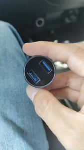 Tẩu sạc ô tô cổng USB kép mỗi cổng 3.1A Tẩu sạc ô tô 2 cổng USB tổng công suất 17.5W