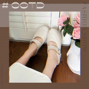 Xishop มาใหม่ รองเท้าแตะผู้หญิงงานแฟชั่น ดูดีสวยมาก วัสดุยาง ดีเทลหัวปิดเปิดส้นเรียบร้อยดูดี มี3สีโทนเรียบๆให้เลือก ใช้ออกงาน ทำงานหรือใส่ใช้ในทุกวันได้เลย คุ้มค่ามากๆ