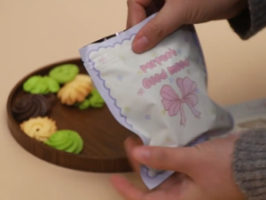 MI-C1151 Plastik Ziplock Cute Bear Tempat Penyimpanan Aksesoris Serbaguna / Plastik Souvenir Klip