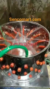 Núm cao su lắp máy vặt lông gà lông vịt