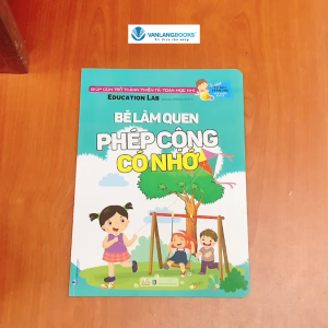 Sách - Tư Duy Toán Học Hàn Quốc - Bé Làm Quen Phép Cộng Có Nhớ-Vanlangbooks