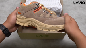 Sepatu Lavio Safety Ujung Besi Pria Keren Outdoor Kerja Proyek Lavio Geneva Low ORLGINAL