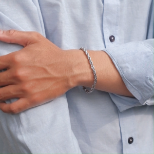 Racabel Coachlia Bracelet - Gelang Tangan Anti Karat Pria & Wanita Stainless Steel - Casual Series