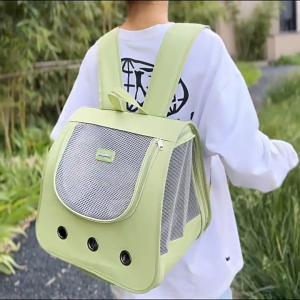 กระเป๋าเเมว กระเป๋าใส่สัตว์เลี้ยง สุนัขและแมว  สำหรับสัตว์เลี้ยง พับเก็บง่าย ระบายอากาศได้ กันน้ำ ฝุ่น พร้อมส่งในไทย