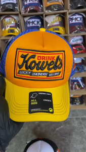 Topi Jaring Pria Full Bordir Kowel Topi Jaring Bordir Pria Wanita Terbaru-Trucker Hat Kekinian Viral