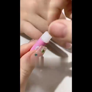 FR-K185 Lem Kuku Cair Kecil Tahan Lama Nail Glue / Lem Kuku Palsu Mini Fake Nails Glue Nail Art Glue