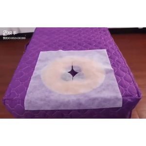 ร้านอยู่ที่ไทย 100ชิ้น กระดาษรองเตียงนวด แผ่นรองนวดหน้า แบบใช้แล้วทิ้ง ป้องกันกันเปื้อน