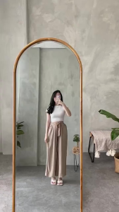 Celana Kulot Highwaist JUMBO BIGSIZE Wanita Rayon Premium