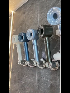 BAANHARDWAREฝักบัวแรงดันสูง ปรับได้ 5 โหมด มีไส้กรองในตัว น้ำแรงและนุ่ม ชุดฝักบัว 4 in 1 MA-F-038