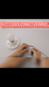 50/100/300 pcs CH2 CH3 Mini Electrical Cable Press Fit Connectors Spring Quick Splice Lock Wire Connection