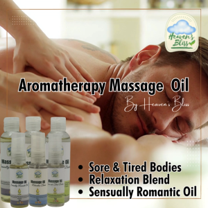 HEAVENS BLISS RELAXATION BLEND AROMATHERAPY MASSAGE OIL