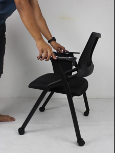 Flipper Chair Study Chair with Writing Table Ergonomic Chair Heavy Duty