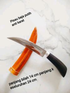 Pisau baja putih tahan karat