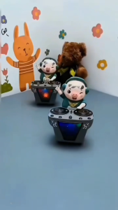 Chú Heo Phát Nhạc Chơi DJ Năng Động Nhảy Theo Nhạc Và Đèn Siêu Dễ Thương - Đồ chơi Quà tặng cho bé - SP0555