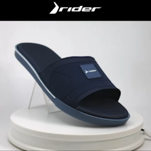 Rider Spin Slide Ad Blue Men's Slippers