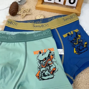 Quần lót bé trai 47kg đến 68kg BOMBAY COOL quần sịp đùi cho bé trai Quảng Châu size đại cotton thông hơi thoáng khí