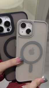 ELIO CASE CASING MAGNETIC COMPATIBLE FOR IPHONE 13 13PRO 13PROMAX 14 14PRO 14PROMAX 15 15PRO 15PROMAX PELINDUNG CAMERA - AYFONE CASE AF-022