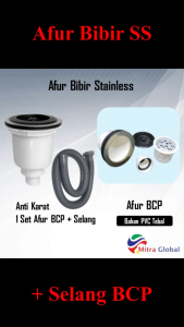 Afur Bak Cuci Piring Stainless / Afur Keranjang Bagus / Selang Avur Cuci Piring