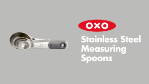 OXO GoodGrips® 4 Pcs Stainless Steel Measuring Spoons with Magnetic Snap