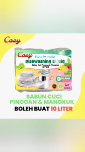 Cozy Dishwashing Liquid DIY KIT（10Liter）Kitchen special fruit washing hand disinfection degreasing dishwashing liquid