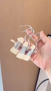 Mozo - Gantungan Jemuran Mini Serbaguna Hanger Kaos Kaki Gantungan Dengan Penjepit Chrome Henger Gantungan Baju Serbaguna Gantungan03
