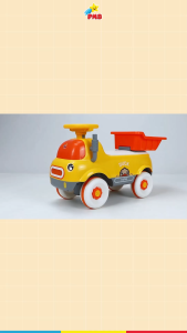 Mainan Anak Foot To Floor Nuwa NW203 Dump Truck Edition – PMB Toys