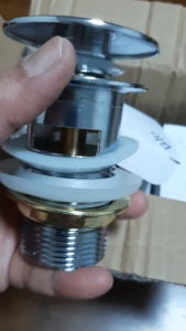 Basin Pop Up Waste Sink Waste Basin Waste Overflow Push Button Waste Water Tap Bathroom Bathtub Toilet Faucet Bath Mixer Lavatory