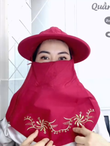 [xa kho 3 ngay ]Mũ Nón Chống Nắng Rộng Vành Chống Tia UV Cho Nữ kim yen me va be - Shop Kim Yến 5