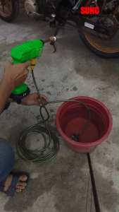 Alat Steam Cuci Motor Mobil AC Jet Cleaner Baterai 21V Portable SUNC TOOLS