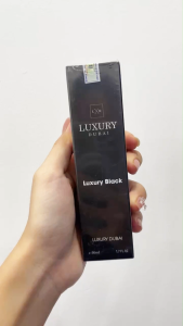 [Chính Hãng] Nước Hoa Luxury Dubai Black Màu Đen Mùi Nam 50ml