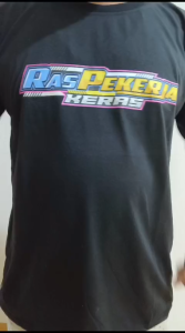 KAOS TSHIRT BAJU DISTRO RAS PEKERJA KERAS
