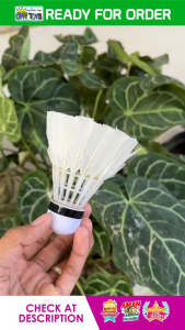 Shuttecocks Merk Mataram Isi 12 - Kok Badminton Mataram - Kok Bulu tangkis 1 Slop