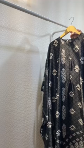 Kaftan Gradasi Motif Armany Silk Premium Baju Kalong Mewah Modern Kondangan Pesta Terbaru 2024