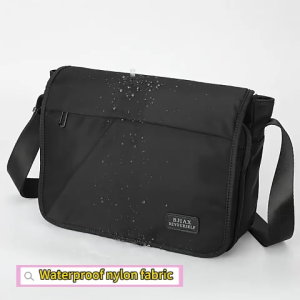 BJIAX Men Messenger Bag: Large Capacity Cross Body Bag for Men