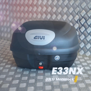 Box Motor Original Givi E33 E 33 NX - Box TerMurah Ukuran Sedang Spin Lexi Freego Vega R Jupiter Mx