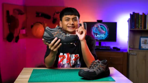 Sepatu Safety Pria Boots Ujung Besi Pria Keren Anti Licin Lavio Gerard Septi Kerja Proyek Lapangan