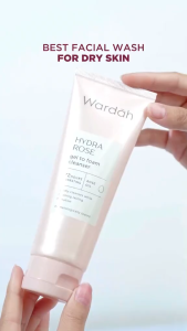 Wardah Hydra Rose Gel to Foam Cleanser - Sabun Wajah Wardah - Facial Wash - Virgo Shoop